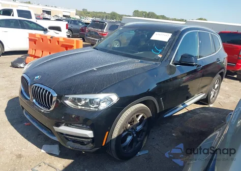 2021 BMW X3 Sdrive30I из США, поврежденный, VIN 5UXTY3C03M9D87620